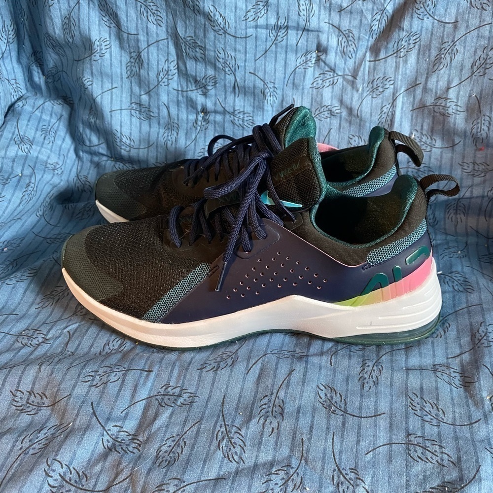 Nike womens Air Max Bella TR 3 Black Cyber Blue White Women Trainers 9